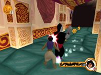 une photo d'Ã©cran de Aladdin - La Revanche de Nasira sur Sony Playstation